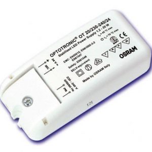 Elektroninen liitäntälaite OPTOTRONIC OT 20/230-240/24 LED-moduuleille