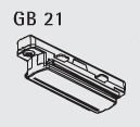 Jatkokappale GB21-3 valkoinen