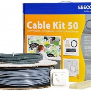 Lämpökaapelipaketti Ebeco Cable Kit 50 23m 260W