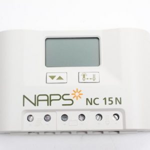 Ohjausyksikkö Naps NC 15N 15 A aurinkosähköjärjestelmälle