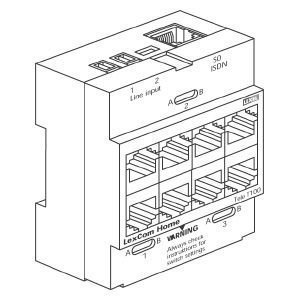 Puhelinmoduuli 8xRJ45 T100