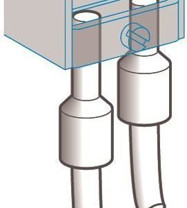 Pääteholkki DZ5CE060 6.0 MM2 eristeetön