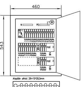 Ryhmäkeskus IP30 Terrier 40.30