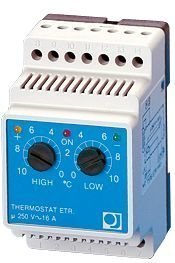 Räystäskouru termostaatti 10A pot. ETR/F-1447P