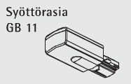 Syöttörasia GB11-3 valkoinen