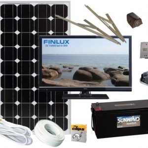 TV-paketti Sunwind + LED-TV dvd-soittimella