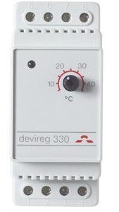 Termostaatti Devireg 330 +5..+45C 16 A