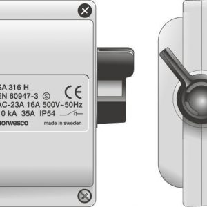 Turvakytkin IP54 Norwesco SA316