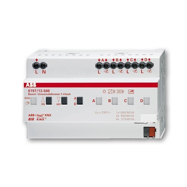 Valonsäädin Säädinyksikkö 4x10-315 VA 8 moduulia